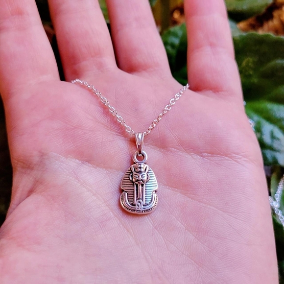 New Handmade Egyptian Pharoah Necklace - Picture 1 of 10